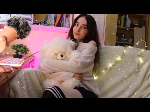 ASMR Tu MEJOR AMIGA Te Calma  ♡  Y te ayuda a DORMIR