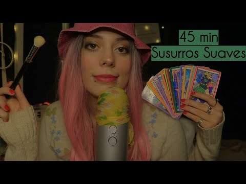 🌸[SLOW ASMR] 🌼Susurros SUAVES y PEGADOS al blue yeti- Susurros de SEDA💣