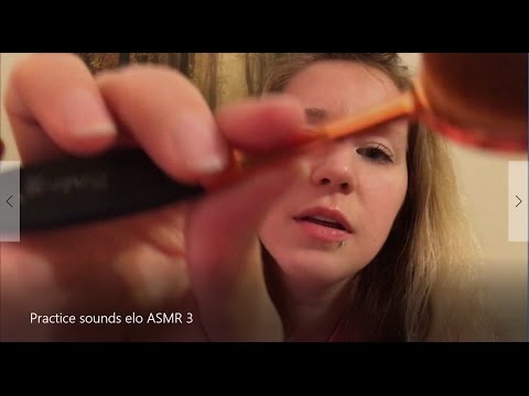 ASMR - Crinkling, soft speaking, rambling, liquid noises