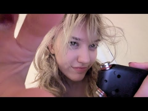 I think you've got something in your eye? ASMR camera touching, scratching and tapping