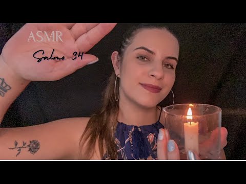 ASMR- PODEROSA ORAÇÃO DO SALMO 34 para abrir caminhos, proteção, abundância, prosperidade ✨