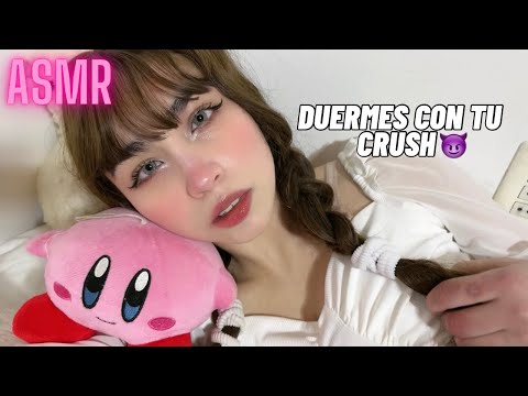 ASMR| Te duermes con TU CRUSH 😈 (Roleplay)