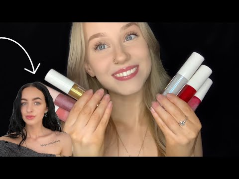 ASMR | Reviewing DiamondASMR’s Lip Glosses! (Lip Gloss Application, Mouth Sounds, Soft Spoken)