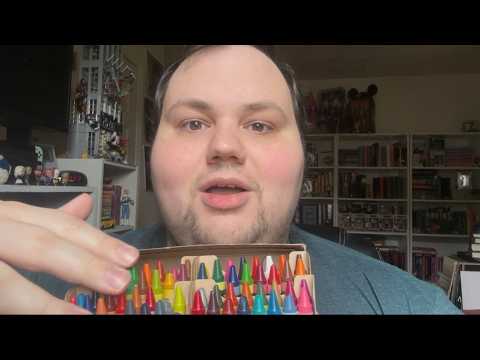 ASMR Drawing & Coloring Your Face 🖍️ Sketching On Camera, Unintelligible Mouth Sounds