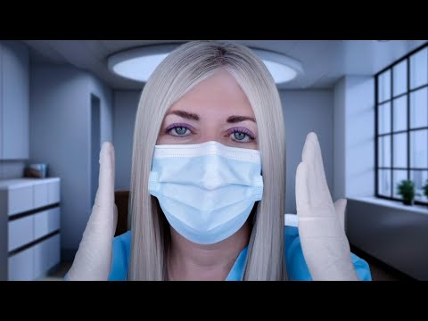 ASMR Ear Exam & Deep Ear Cleaning - Otoscope, Fizzy Drops, Picking, Brushing, Gloves, Crinkles