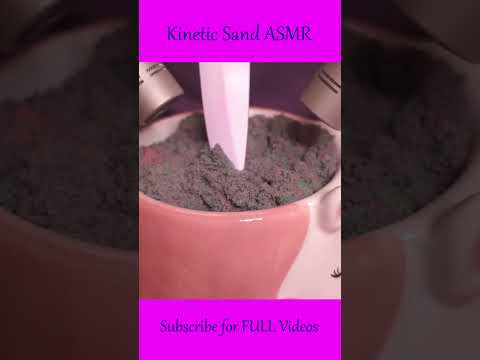 ASMR Kinetic Sand ❤️ #asmr #shorts