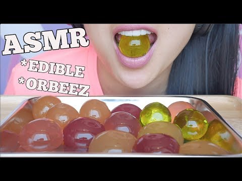 ASMR EDIBLE ORBEEZE *Kyoho Jelly (SOFT STICKY EATING SOUNDS) NO TALKING | SAS-ASMR