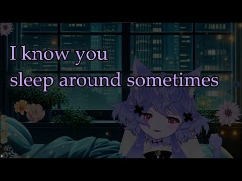 "ASMR" Roleplay: Your Jealous Sister Tries to Kiss You While You Think She's Drunk