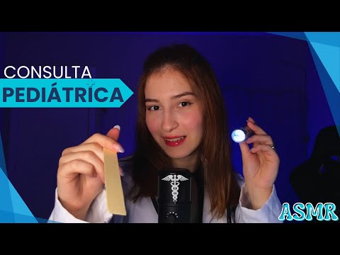 ASMR | PEDIATRA TE EXAMINANDO (roleplay)