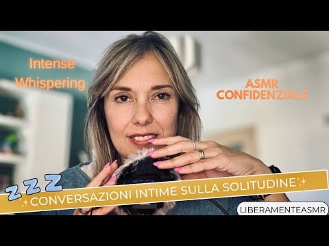 ASMR ITA Intense Whispering ✨Un racconto un po’ intimo…✨ #asmrtalking 