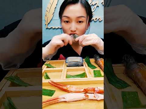 🦐🌊 ASMR Seafood Feast 🌟🔥😋  해산물 소리 Mukbang #ASMRSeafood #먹방