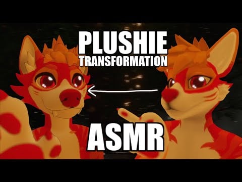 [Furry ASMR] Transforming into a soft PLUSHIE to help you sleep (Personal Attention RP)  🧸