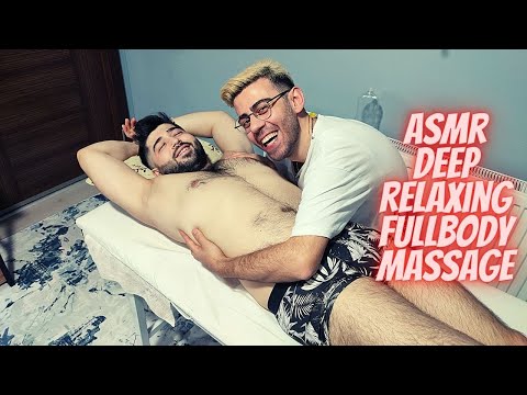 ASMR TURKISH MASTER DEEP RELAXING MASSAGE - ASMR chest,leg,back,foot,face,arm,shoulder.neck massage