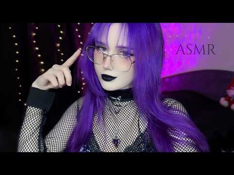 ⋆⋅ ♰ too obsessive goth girl flirts with you ASMR ♰ ⋅⋆