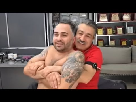 ASMR SKIN CARE AND BEARD SHAVE WITH BARBER MUNUR ONKAN
