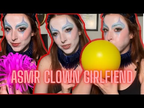 ASMR Clown Girlfriend Wants To Do Your Makeup 🤡 