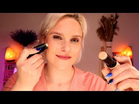 ASMR A Relaxing Makeup Application For Your Big Night Out: Personal Attention 💄