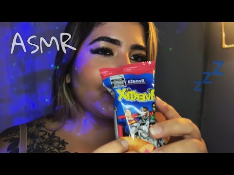 ASMR Esmagando Comida e Sons de Embalagens 😴- Ly ASMR✨