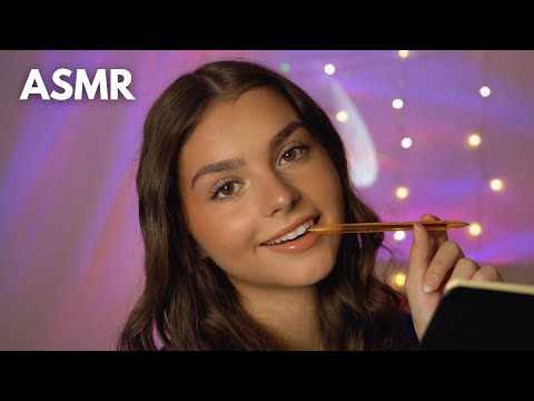 ASMR - JE TE POSE DES QUESTIONS POUR T'ENDORMIR