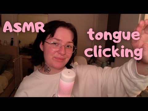 ASMR Tingly Tongue Clicking & Double Hand Movements | No Talking