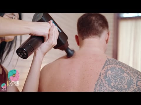 Blissful ASMR Massage Experience with Gadgets