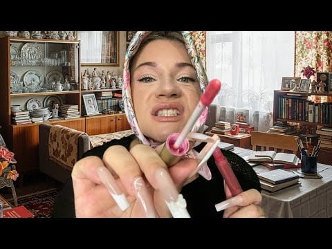 ASMR Balkan Auntie Gets You Ready for a Blind Date (Makeup and Facial) 💄 Accent