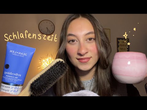 ASMR | Abendroutine 🌙 Ich bereite dich auf deinen Schlaf vor