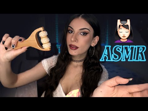 ASMR MASAJE CRANEAL para antes de DORMIR