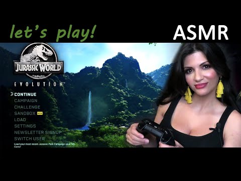 ASMR | Let's Play 🎮 Jurassic World 🦖 Request ~ Soft Spoken