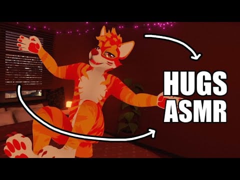 [Furry ASMR] Comforting, Positive Hugs for Good Luck ✨ (Personal Attention)