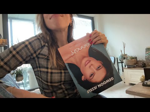 ASMR Page Turning Glossy Magazine