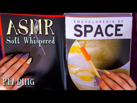 ASMR - Book Reading - Upclose Whispering - mouth sounds