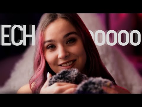 ASMR Brain Melting Humming & Positive Affirmations | Delay / Echo