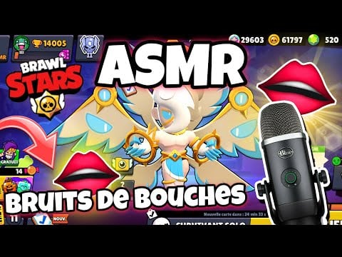 ASMR Français • LES MEILLEURS BRUITS DE BOUCHES SUR BRAWL STARS EN RANKED ! 😴
