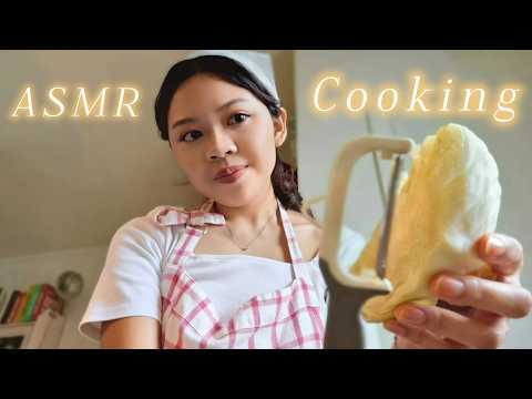 AMSR Thai Cooking Cabbage Omelet 🍳