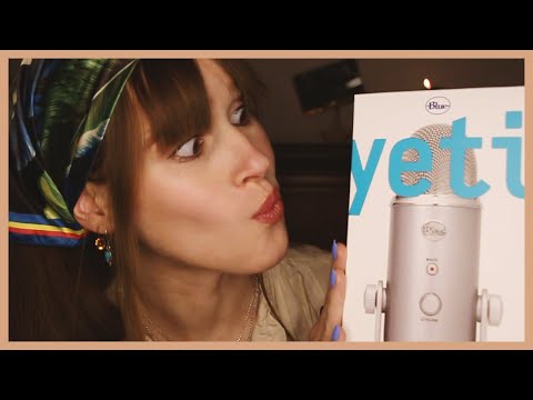 ASMR | gentle sounds with my Blue Yeti Mic | Packaging [german | deutsch]