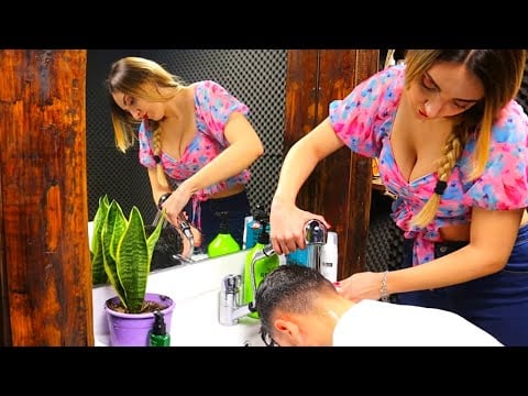 BARBER ASMR - ENERGY AND POSITIVE MASSAGE THERAPY FROM ECE