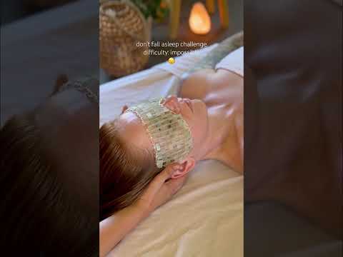 Extremely Sleepy ASMR Massage w/ Beaded Eye Mask and Hair Pulling #asmr #relax #asmrforsleep