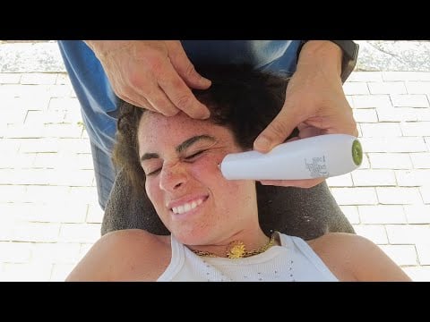 ASMR: Relaxing Head Massage & Vaccum Facial Treatment for Sleep & Stress Relief