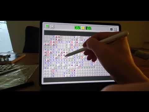 Relaxing minesweeper on ipad