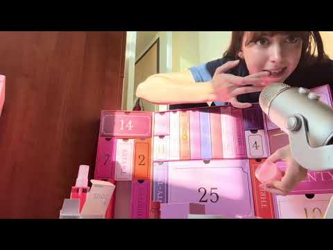 ASMR ~ Unboxing a IPSY advent calendar! 