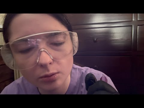 Getting something impacted out of your Foot 🦶 | ASMR Medical Role Play 
