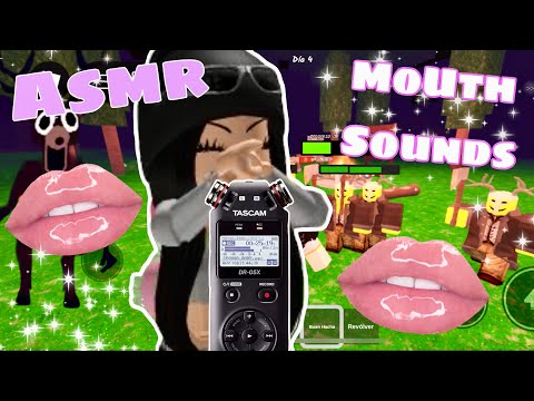 ASMR || 30 Minutos De MOUTH SOUNDS Para Que Duermas👄👄 ROBLOX 99 Noches..