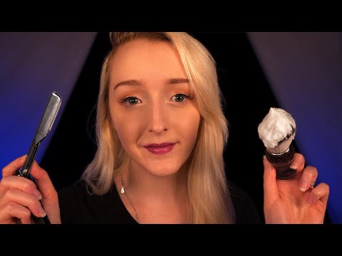 ASMR Barber Shop 💈 Relaxing Shave & Scalp Massage