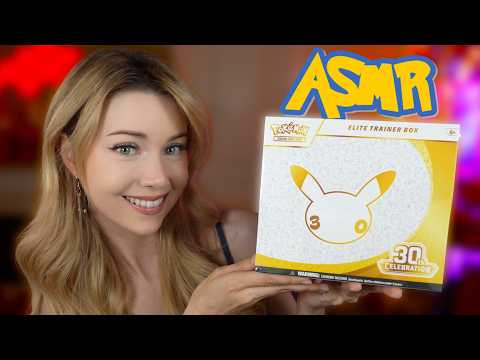 Tingly ASMR Card Pulls | Pokemon 30th Celebration ETB
