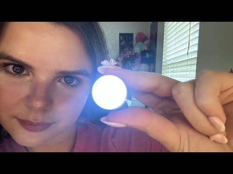 ASMR 5 minute eye exam 👀👀👀