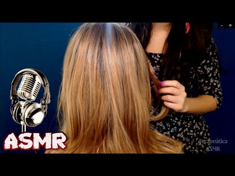 ASMR Sonidos Relajantes   Peluquería y Masaje / DUERME RÁPIDO