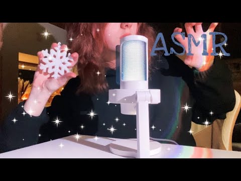asmr быстрый новогодний таппинг🎀 + угадай чо вкину