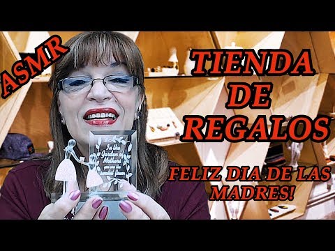 ASMR VENDEDORA de REGALOS para EL DIA DE LAS MADRES🎁EN ESPAÑOL-MOTHER'S DAY