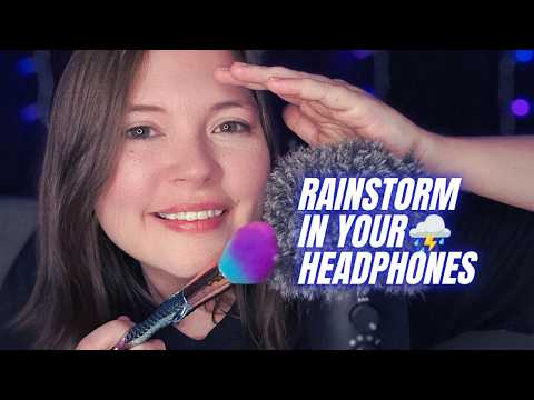 turning this microphone into a rainstorm (asmr)